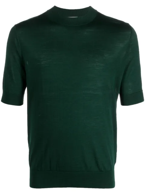 Ballantyne fine-knit wool T-shirt
