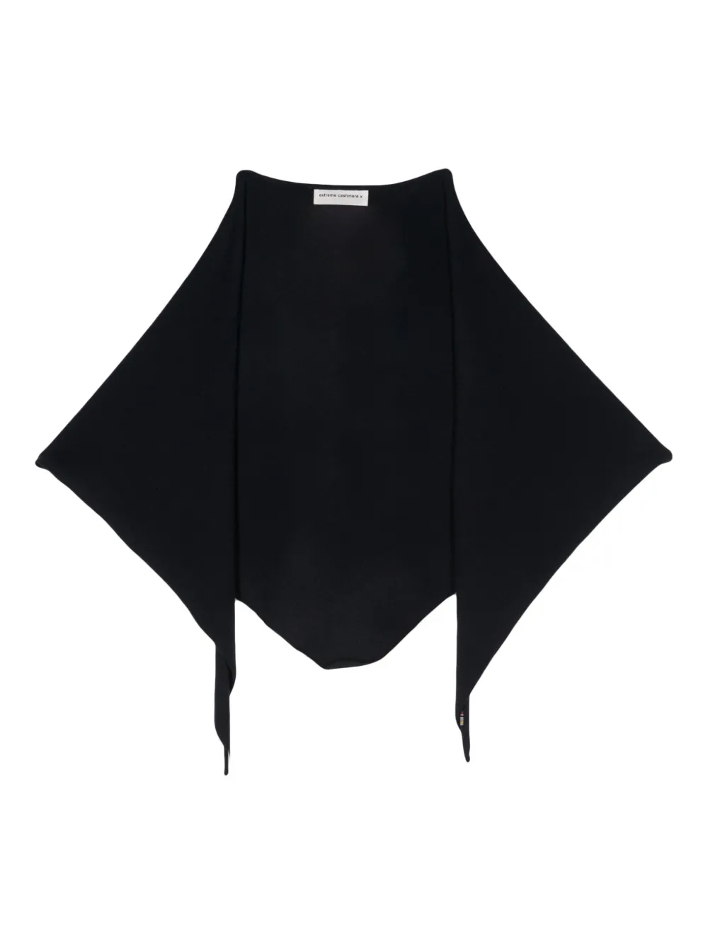 Extreme Cashmere Asymmetric Cashmere Scarf In Blue