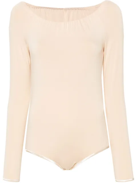 Ioana Ciolacu off-shoulder long-sleeve bodysuit