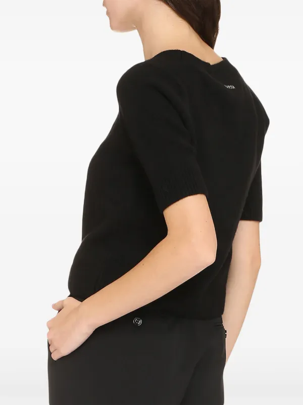 Gucci Vネック カーディガン | ブラック | FARFETCH JP