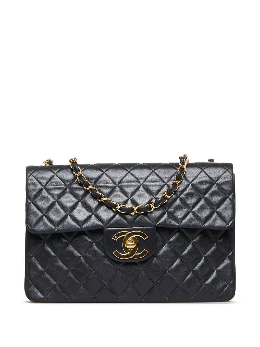 CHANEL Pre-Owned 1994-1996 Jumbo Classic Flap shoulder bag | Black | Image 1