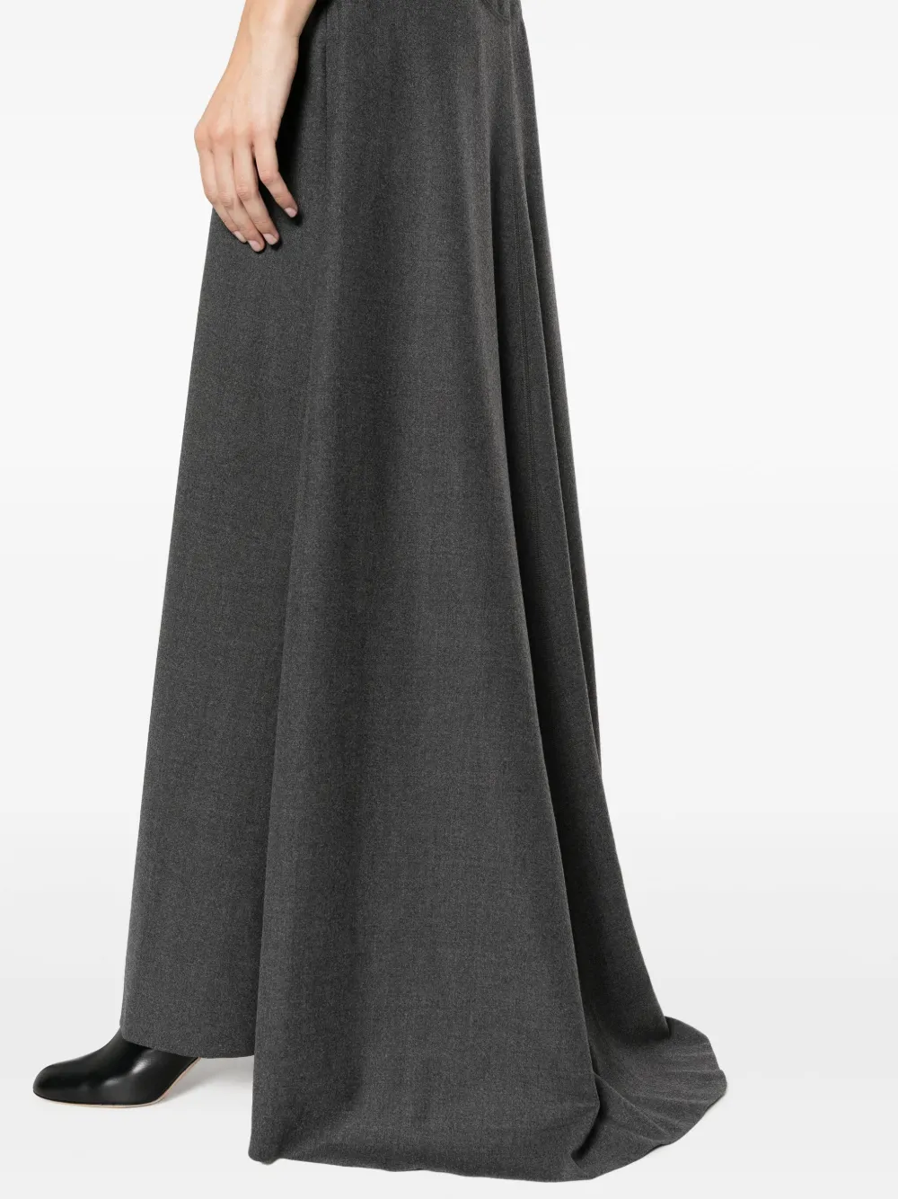 Alberta Ferretti Strapless maxi-jurk Grijs