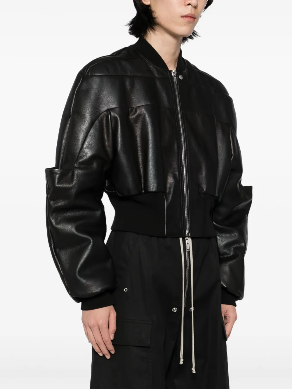 RICK OWENS GIRDERED BOMBER JACKET