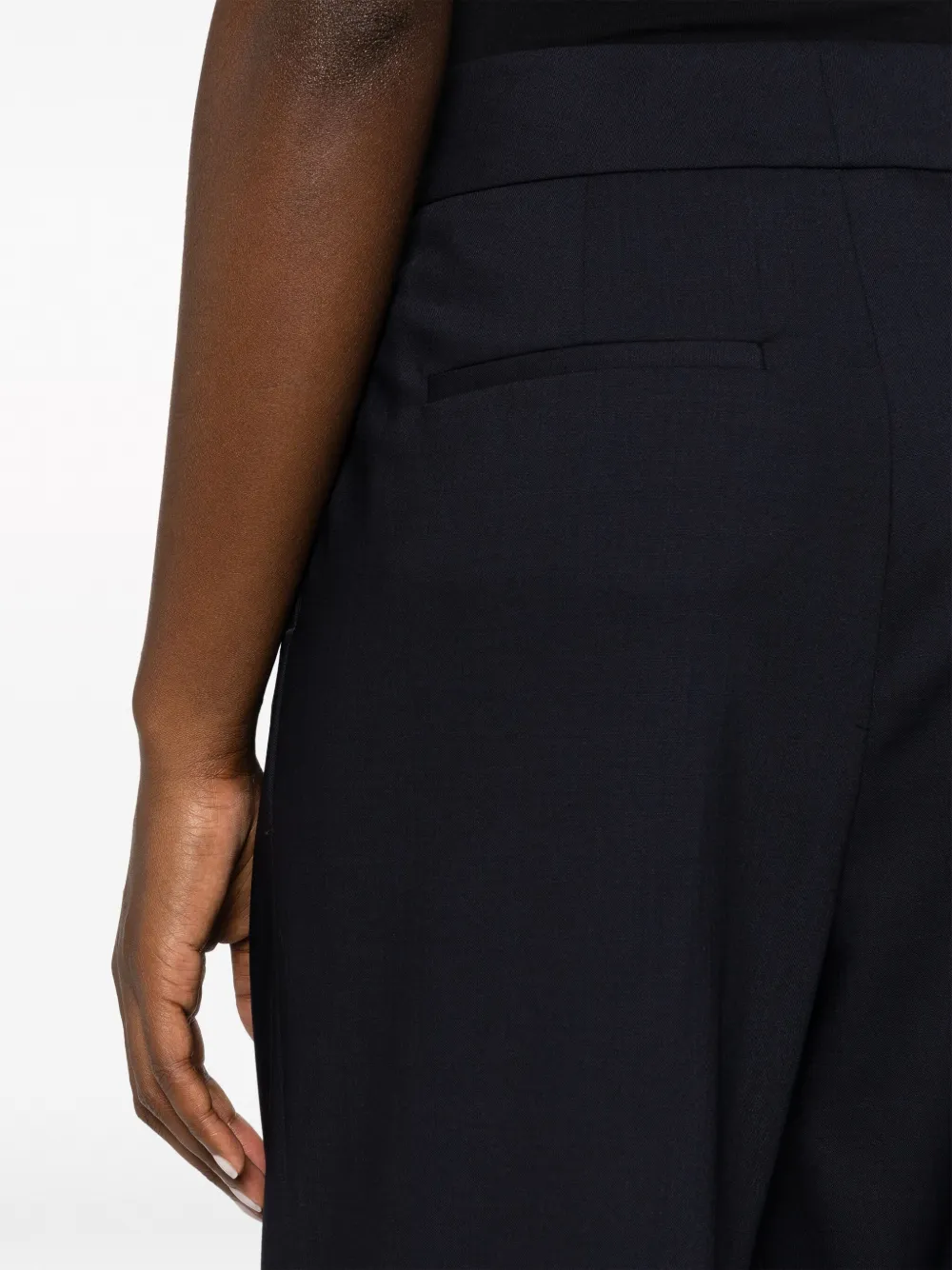 Peserico Geplooide pantalon Blauw