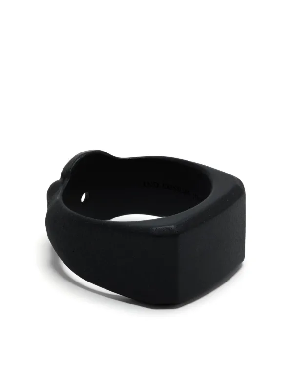 TAKAHIROMIYASHITAtheSoloist. リング sa.0005AW25-silver ボーンシェイプドデュアルリング The Black-and