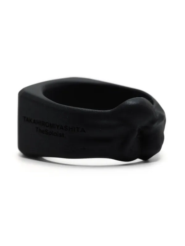 Takahiromiyashita The Soloist シグネットリング | ブラック