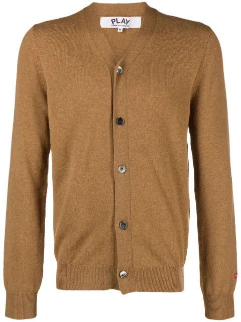 Comme Des Garçons Play V-neck buttoned cardigan 