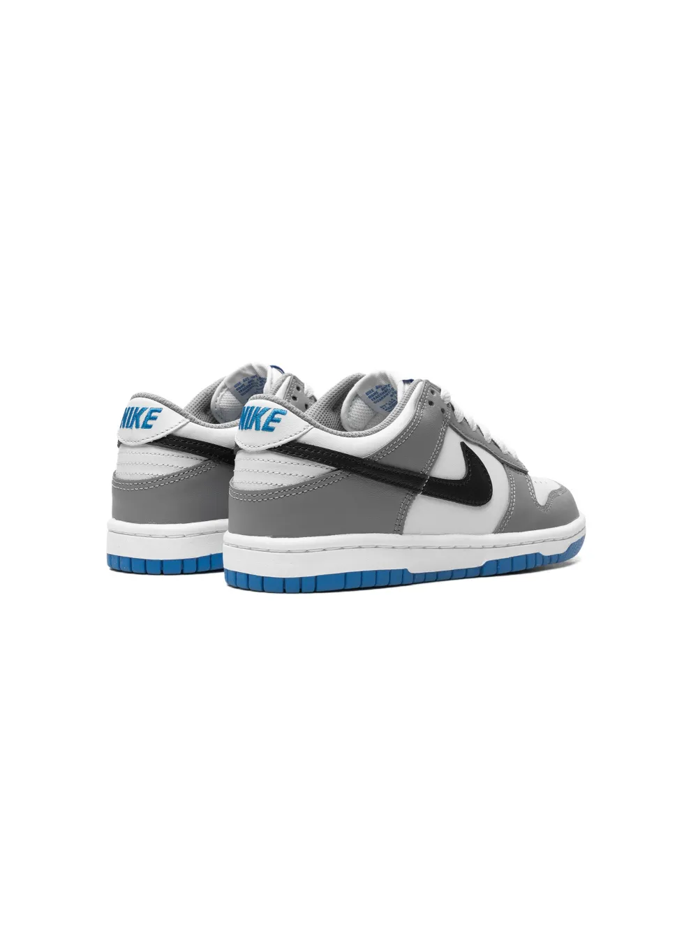 Nike Dunk Low "grey/blue" Sneakers In Grey