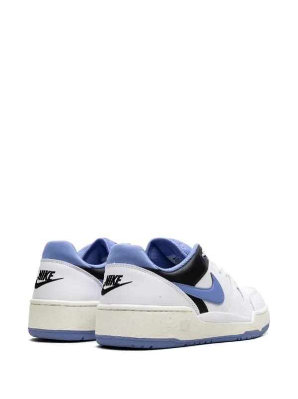 バスケットシューズ バッシュ スニーカー   ナイキ Nike FULL FORCE LOW White/Polar Blue Nike Full Force Low 