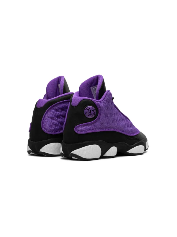 Jordan Kids Air Jordan 13 Purple Venom sneakers kids Rubber Fabric Fabric Leather 5Y