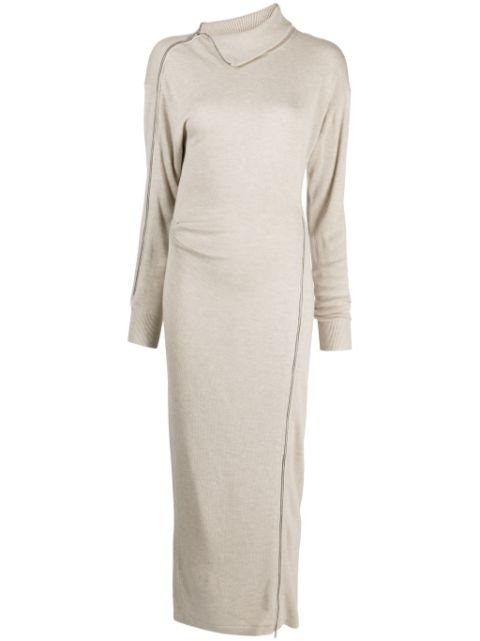 ISABEL MARANT Gemmy asymmetric maxi dress Women