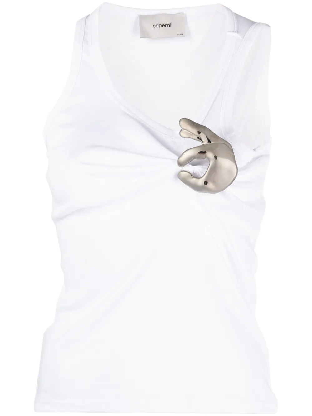Coperni Katoenen tanktop Wit