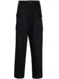 Nike Life herringbone-weave straight-leg trousers - Blue