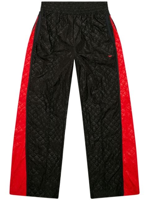 Diesel Amwb-Laird-Ht12 monogram-pattern track pants