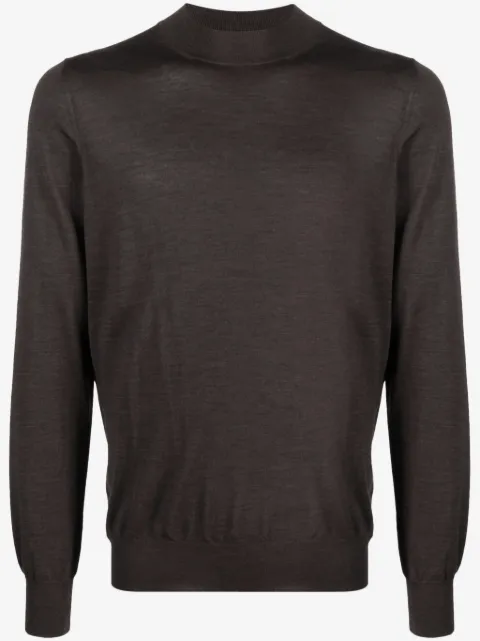 Barba high-neck virgin-wool jumper