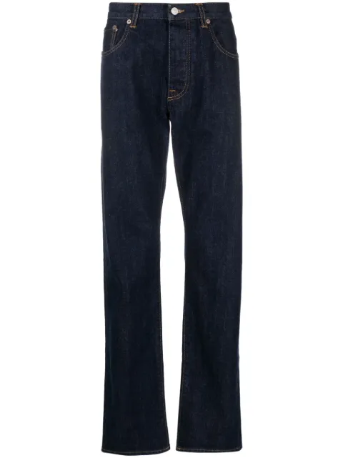 Fortela mid-rise straight-leg jeans