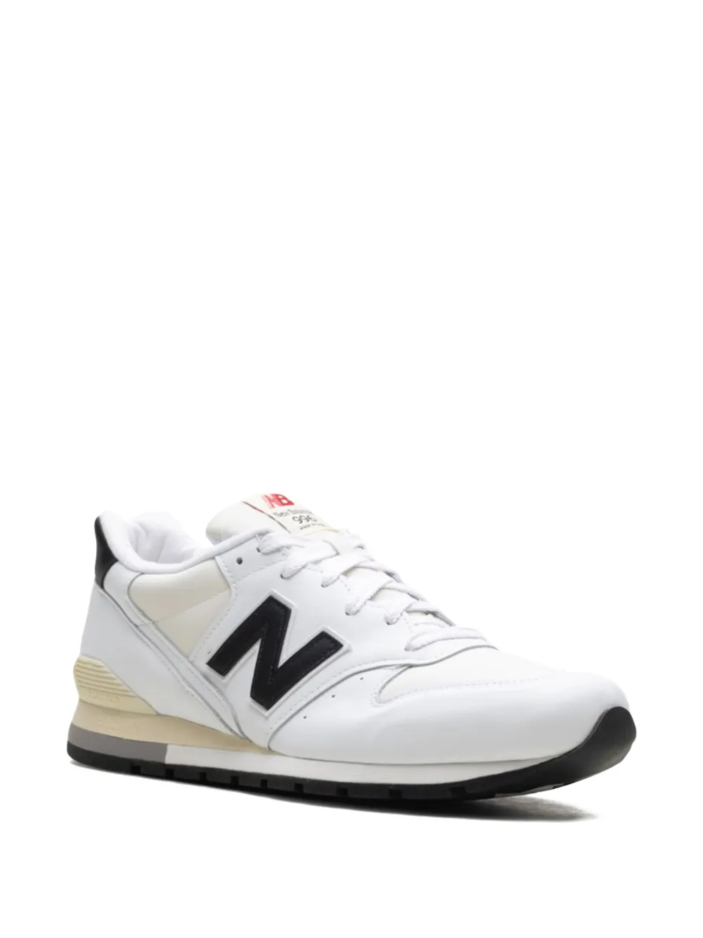 New Balance 996 Made In Usa "white/black" Sneakers