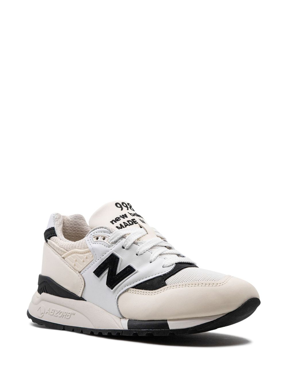 998 MADE IN USA WHITE/BLACK 运动鞋