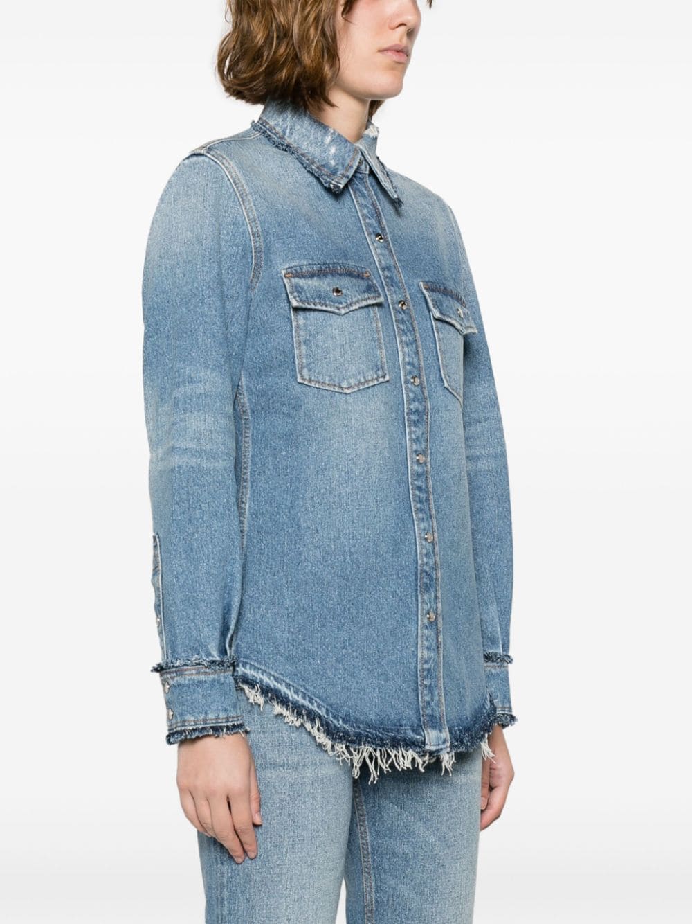 Chloé Denim blouse Blauw