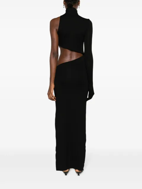 MANURI Tetris cut-out midi dress MRAW2324DN020 - 3