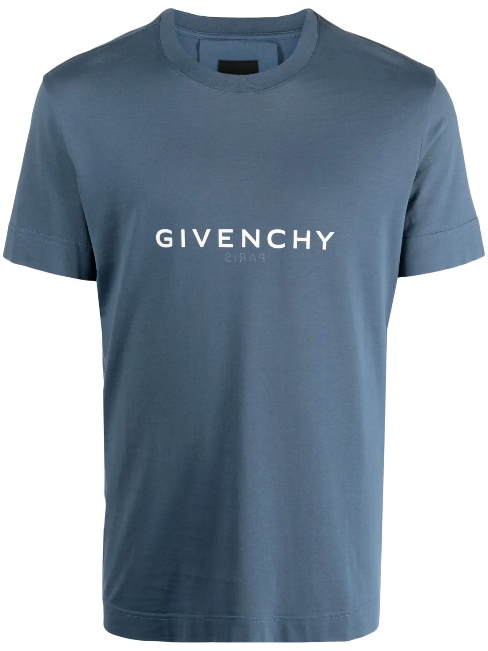 Givenchy T-shirt met logoprint Blauw