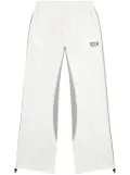 Diesel P-Berto logo-appliqué panelled track pants - White