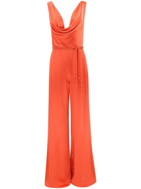 Alexis Sare cowl-neck jumpsuit