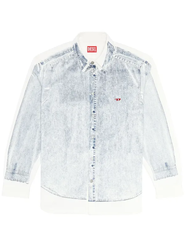 定価52800円 ディーゼル D-SIMPLY-OVER CAMICIA DjM98-m67888157141 