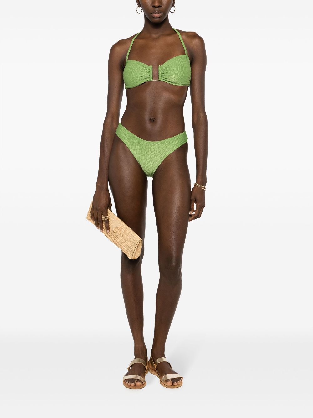 Lenny Niemeyer Bandeau bikinitop - Groen