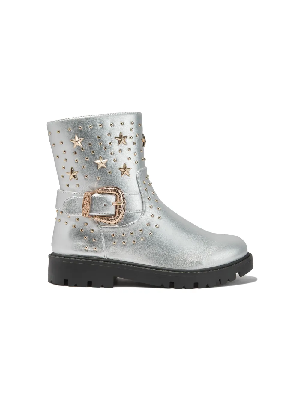 Angel's Face Debbie stud-embellished ankle boots - Zilver