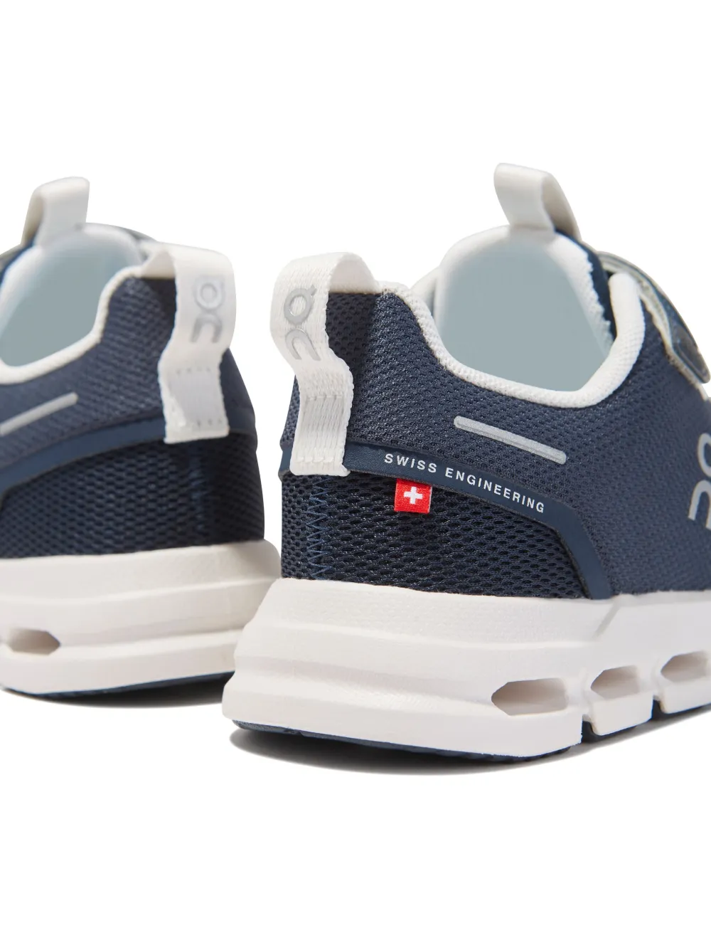 on running kids On Cloud low-top sneakers - Blauw