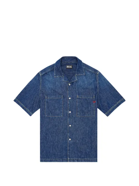 Diesel D-Paroshort short-sleeved denim shirt