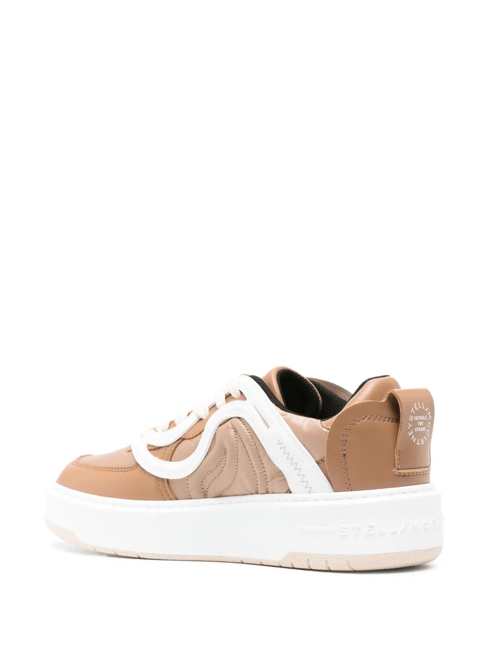 Stella McCartney S-Wave 1 sneakers van imitatieleer Bruin