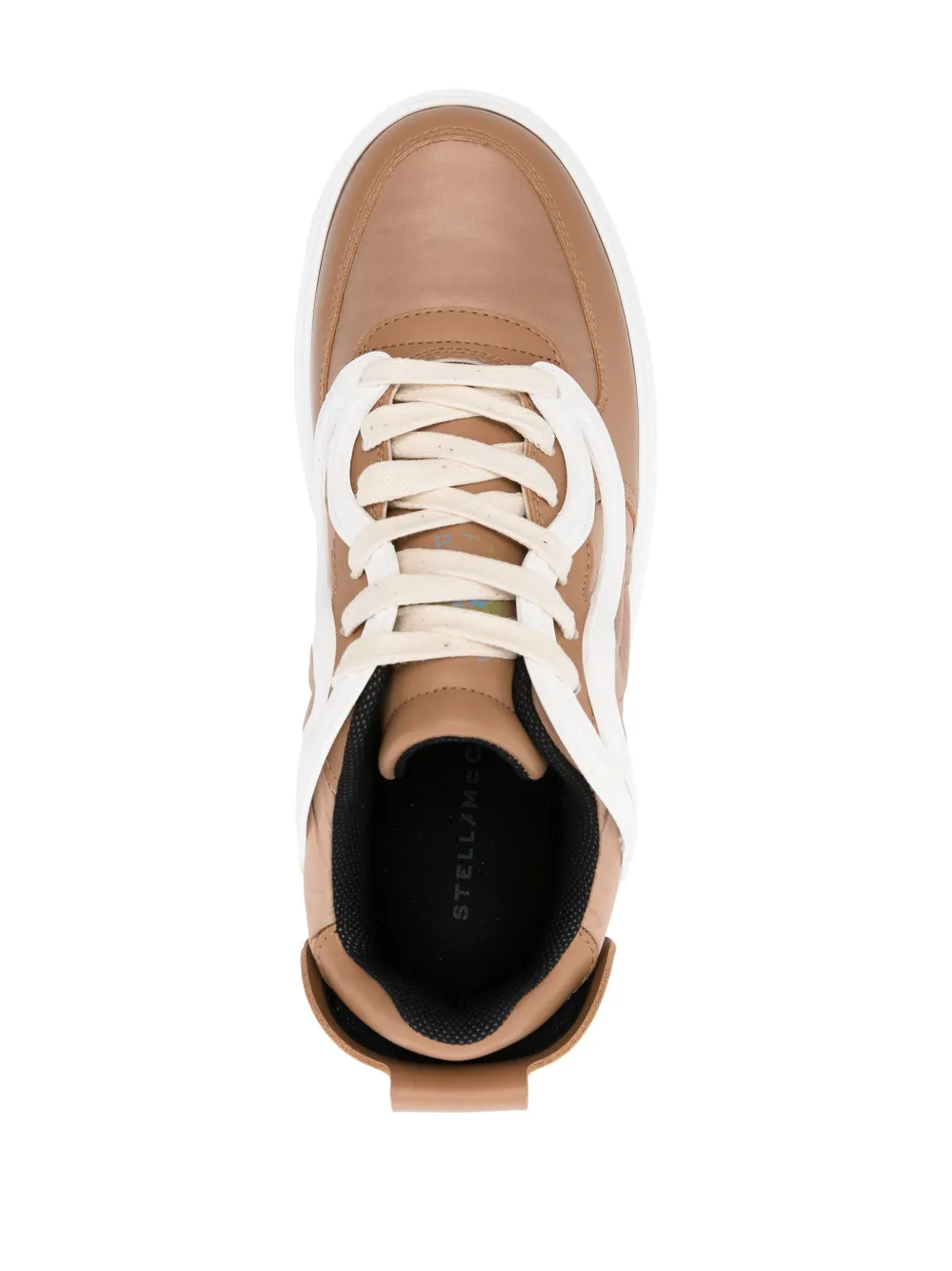 Stella McCartney S-Wave 1 sneakers van imitatieleer Bruin