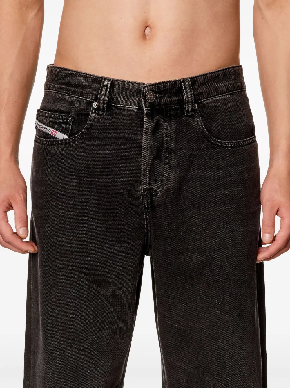 Diesel 2001 D-Marco straight jeans Zwart