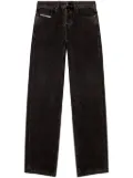 Diesel 2001 D-Macro 09I35 straight-leg jeans - Black