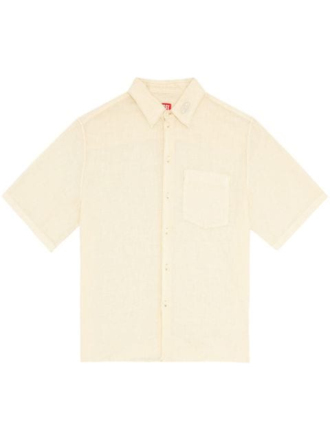 Diesel S-Emil linen shirt