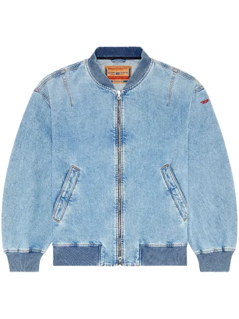 Diesel D-Vinz denim bomber jacket