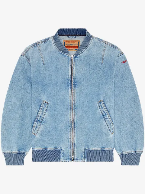 Diesel D-Vinz denim bomber jacket