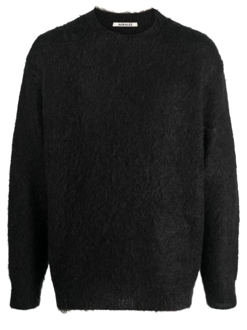 fleece crew-neck jumper