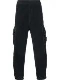 Stone Island logo-appliqué corduroy cargo trousers - Grey