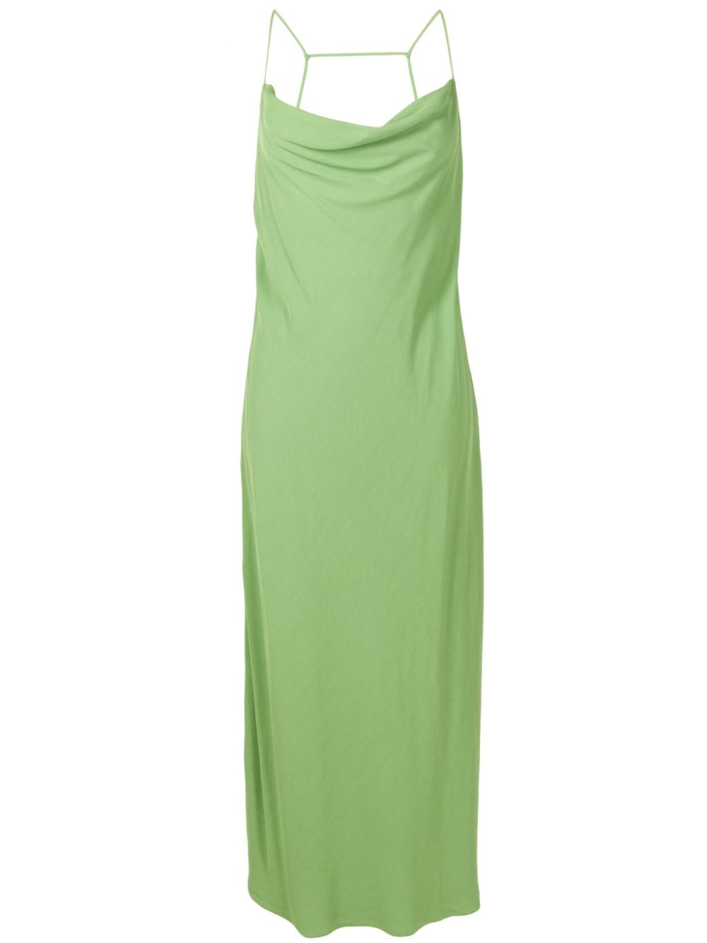 Lenny Niemeyer cowl-neck long dress - Green