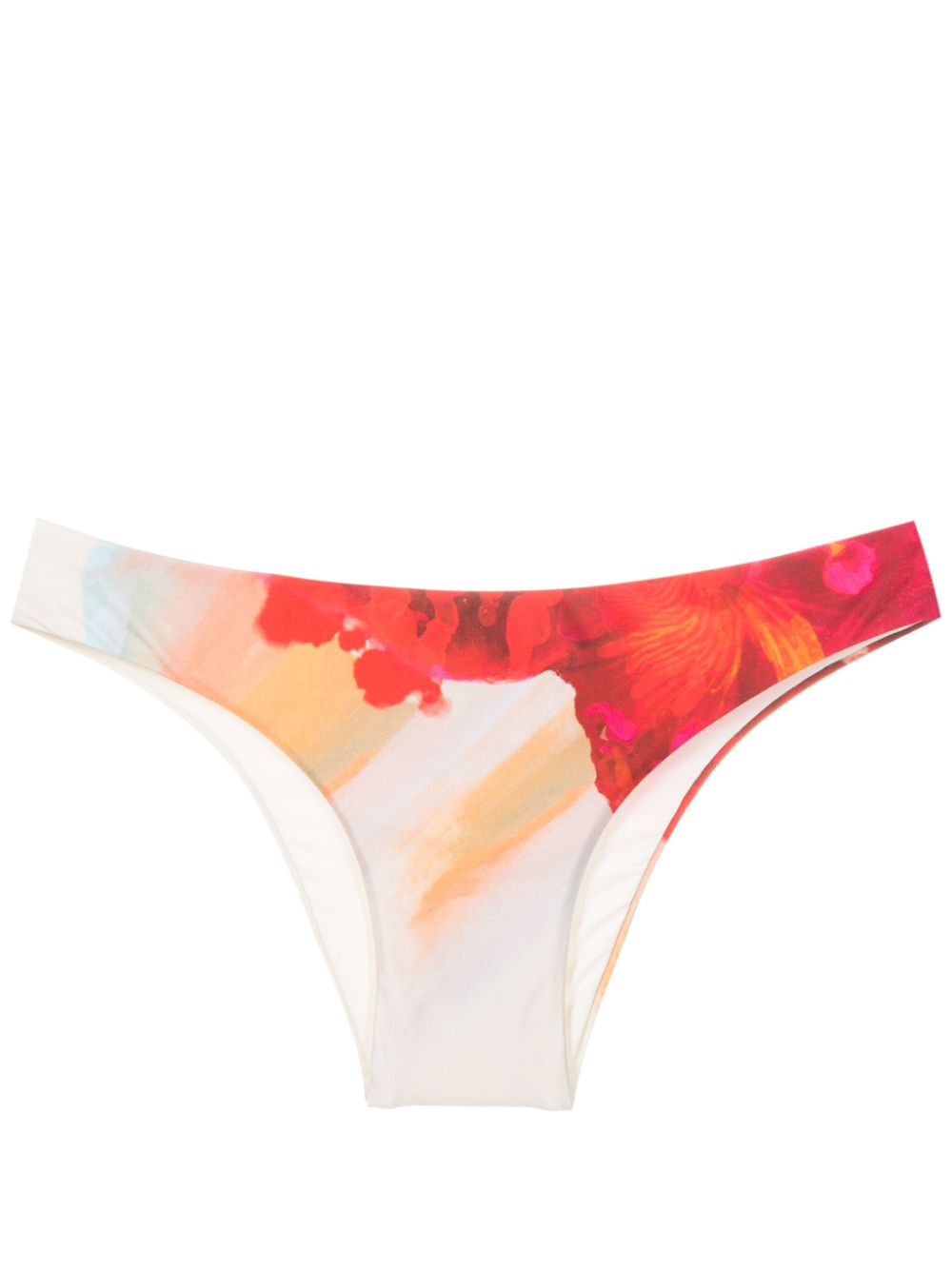 Lenny Niemeyer Bikinislip met bloemenprint Oranje