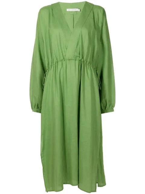 Lenny Niemeyer long-sleeve midi beach dress