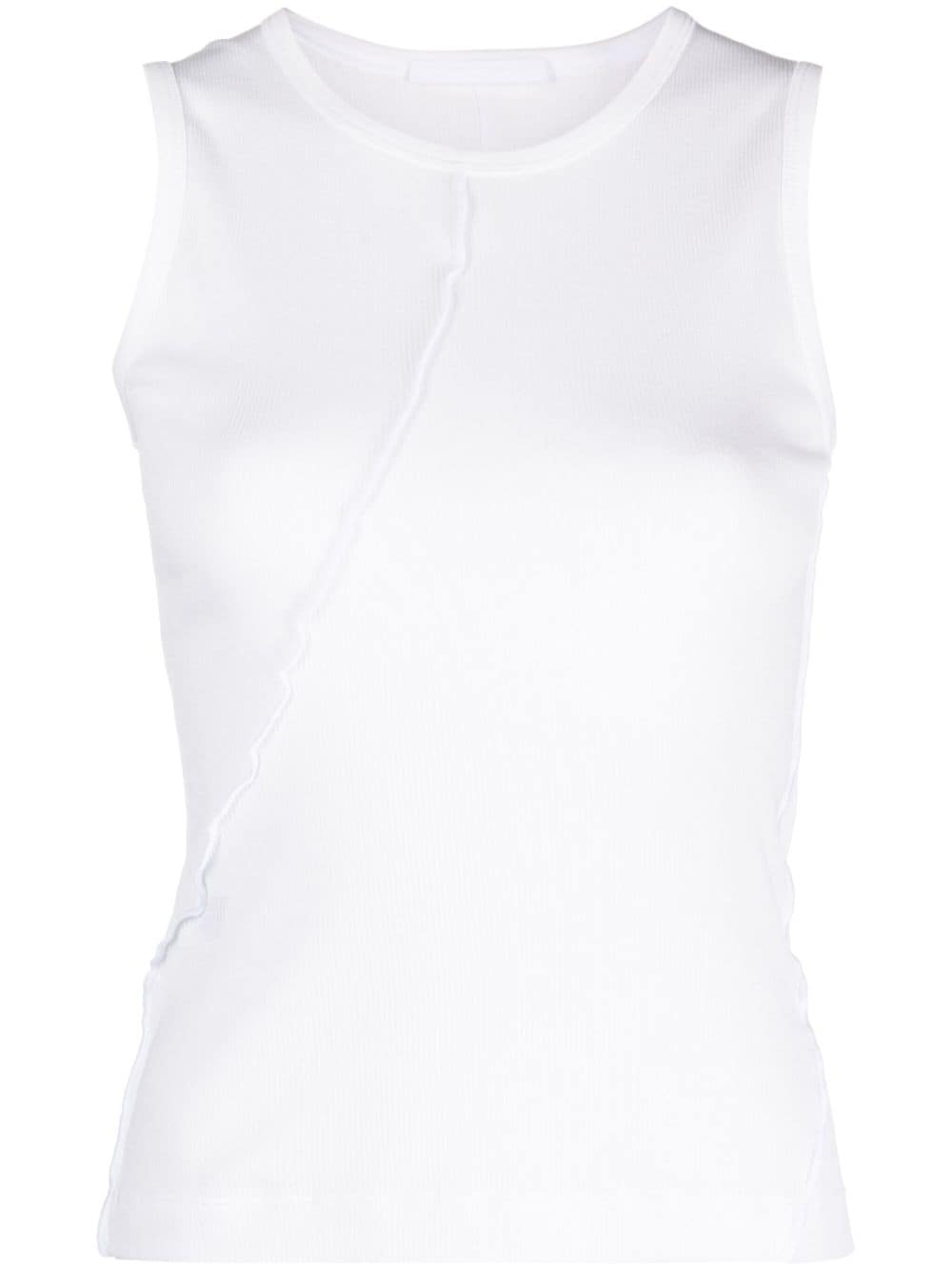HELMUT LANG TWISTED MUSCLE COTTON TANK TOP