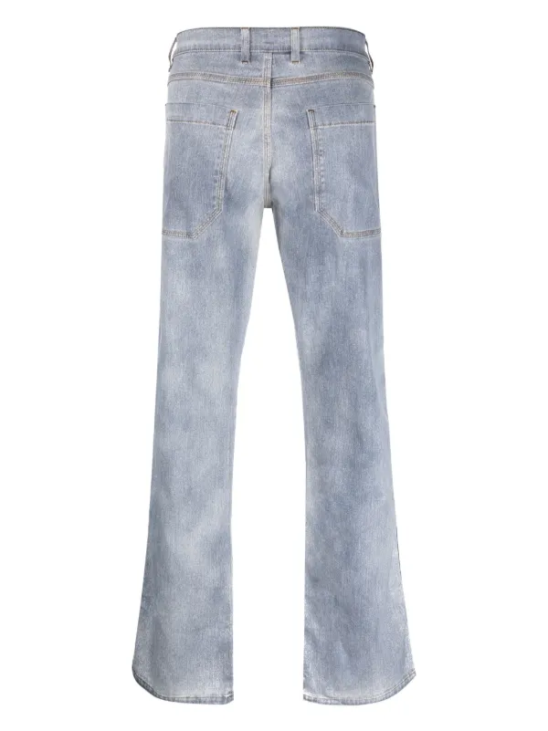 RANRA Stonewashed straight-leg Jeans | Blue | FARFETCH