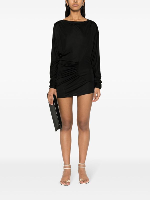 KHAITE Ciro long sleeve Minidress Farfetch