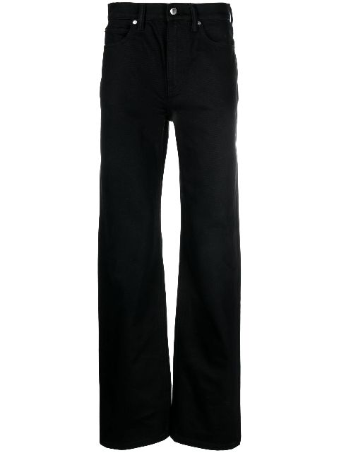 Alexander Wang ez mid-rise straight-leg jeans Women