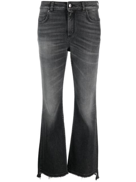 Dorothee Schumacher jeans cortos con parche del logo