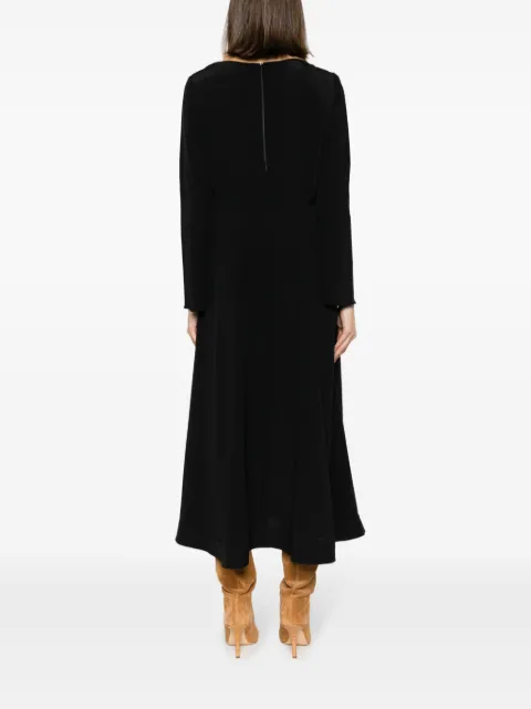 Dorothee Schumacher V-neck flared silk dress 449404 - 3